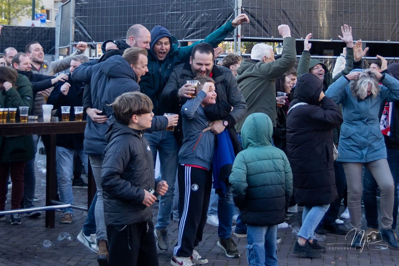 Vlaardingen viert feest met Feyenoord